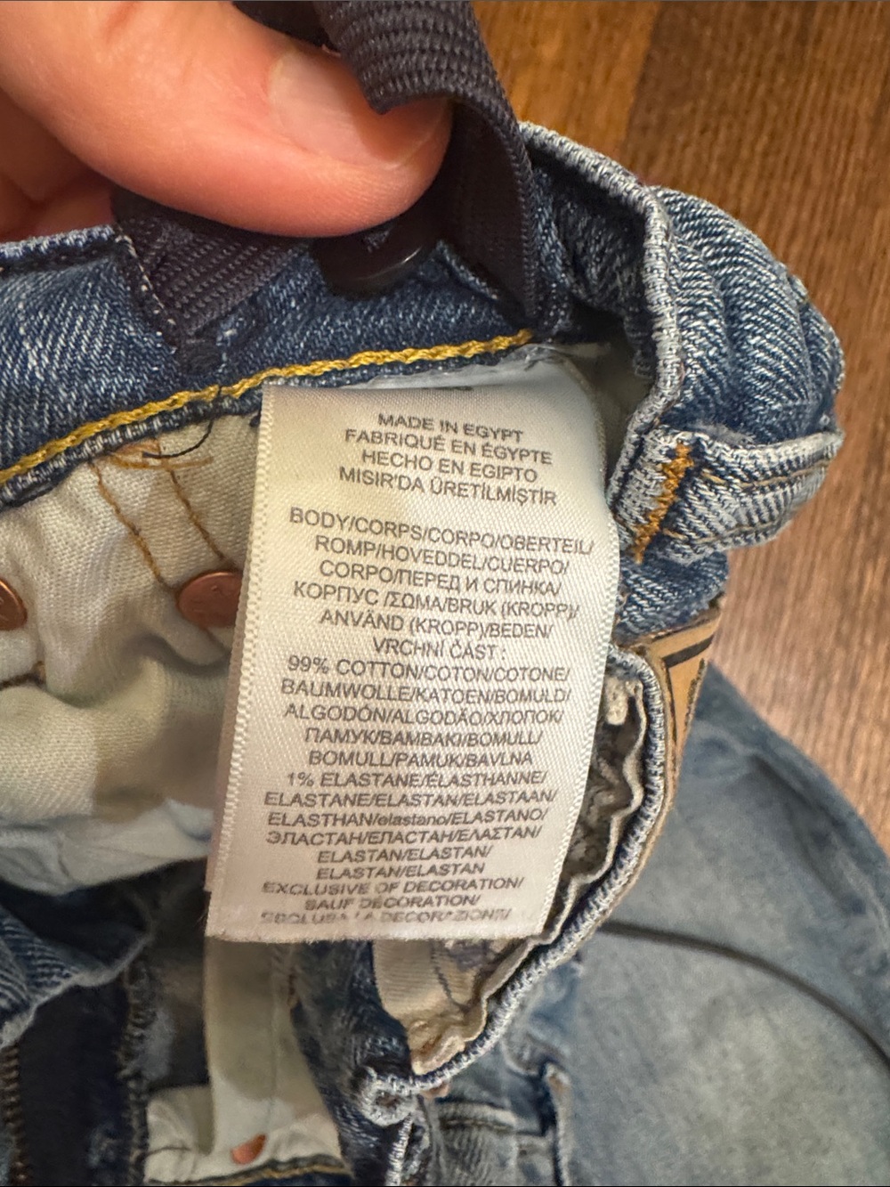 2 Pair Polo by Ralph Lauren Kids Dark Blue and Light Blue Straight Jeans- 6 - Picture 8 of 10